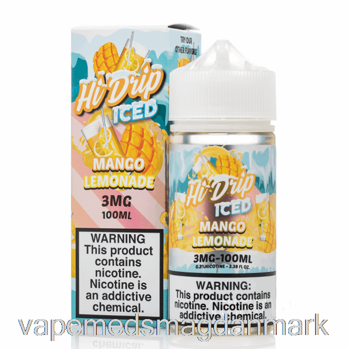 Vape Uden Nikotin Iset Mango Limonade - Hi-drip E-væsker - 100ml 3mg